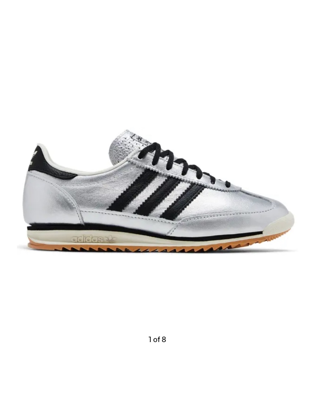 SL 72 OG SHOES - silver and black